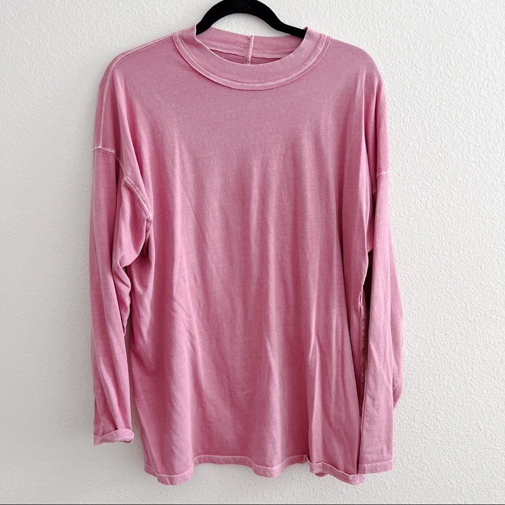 Free People | βWe The Freeβ Be Free Tunic Long Sleeve in Mauve - Size S - Picture 5 of 8